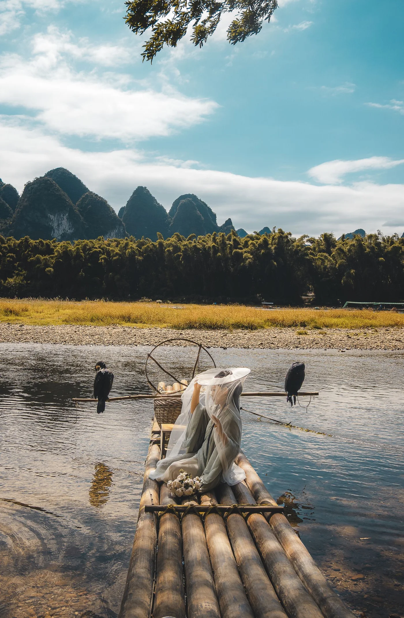 صورة حقيقية لمدينة غويلين ويانغشو: Li River